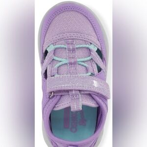 Oshkosh Toddler Girl’s Durable & Washable Sandals Sparkly Purple Size 5 Toddler